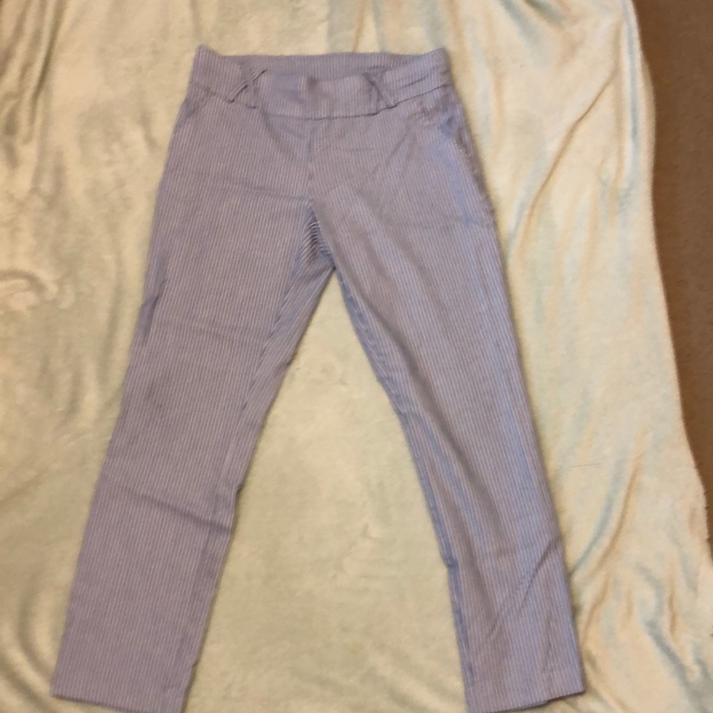 striped pants